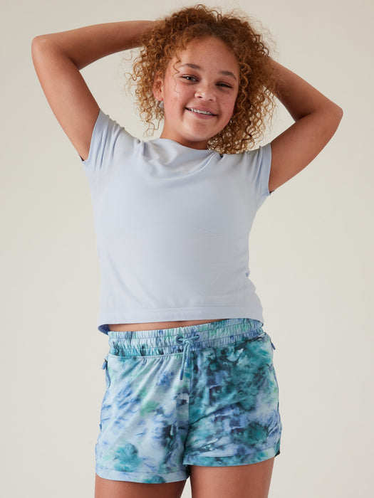 Athleta Girl Power Up Midi Tee