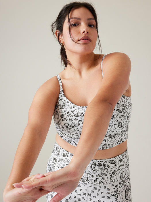 Elation V&#45Neck Longline Bra D&#45DD