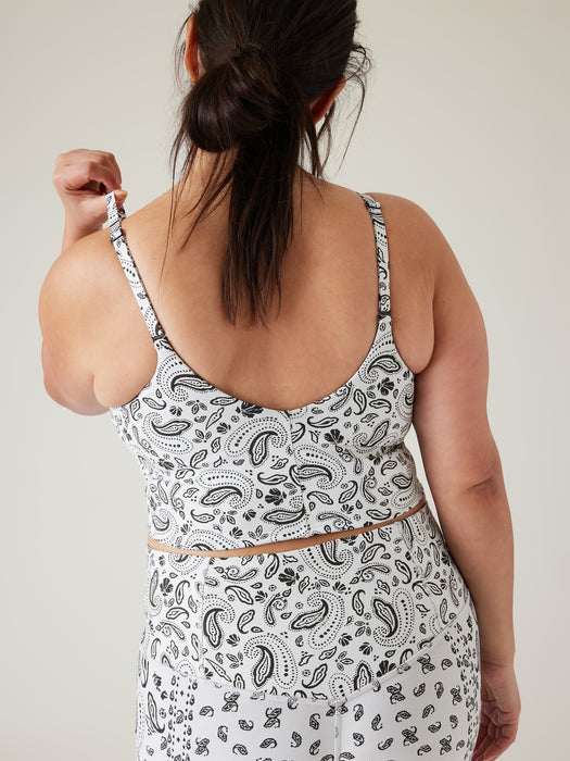 Elation V&#45Neck Longline Bra D&#45DD