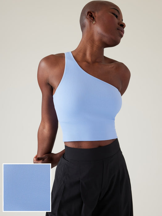 Aurora Seamless One Shoulder Tank