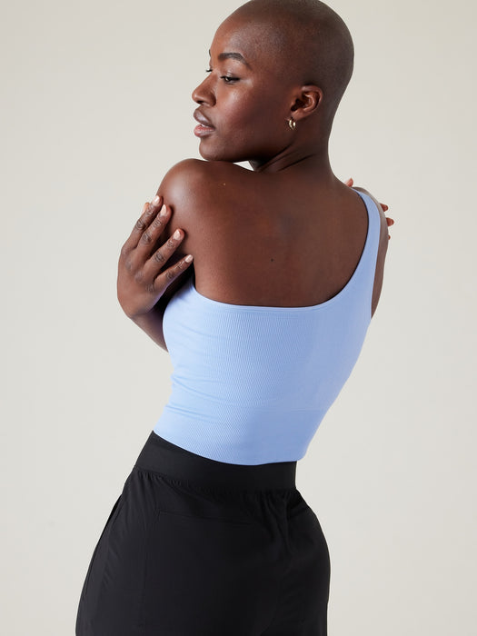 Aurora Seamless One Shoulder Tank