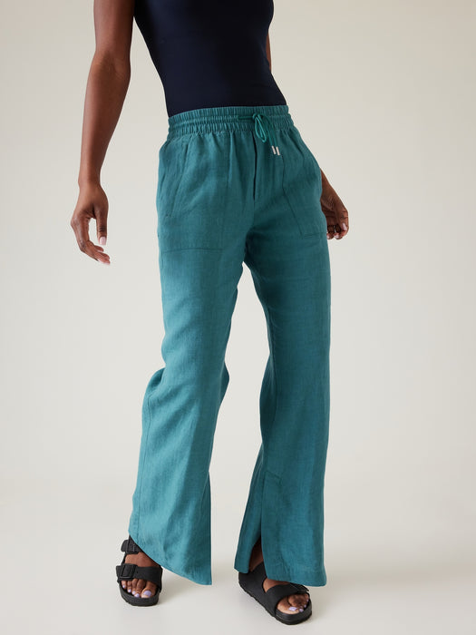 Retreat Linen Wide Leg Pant
