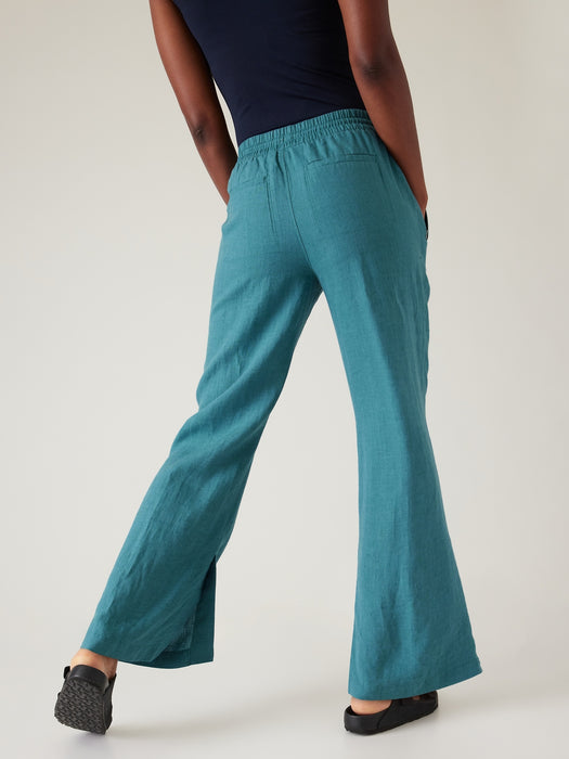 Retreat Linen Wide Leg Pant
