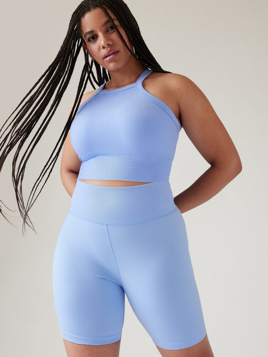 Aurora Seamless High Neck V&#45Back Tank