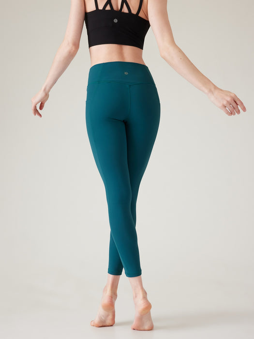 Mid Rise Salutation Stash 7/8 Tight