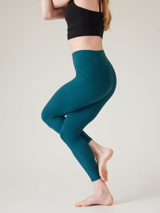 Mid Rise Salutation Stash 7/8 Tight