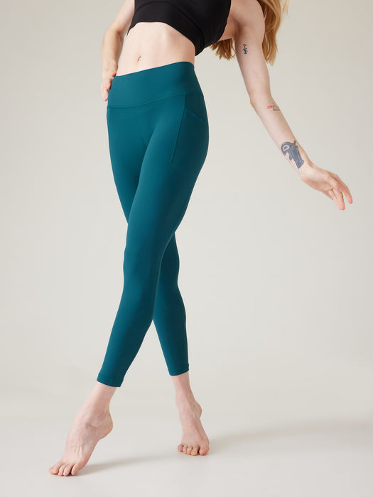 Mid Rise Salutation Stash 7/8 Tight