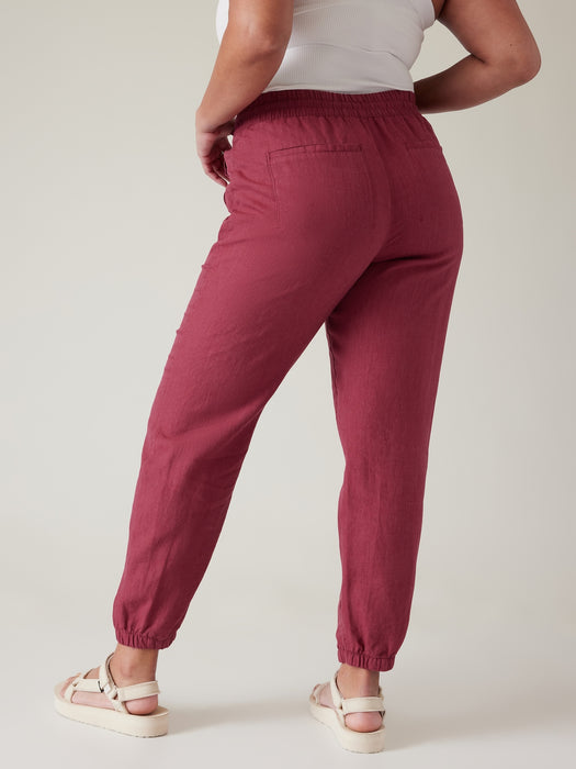 Retreat Linen Jogger