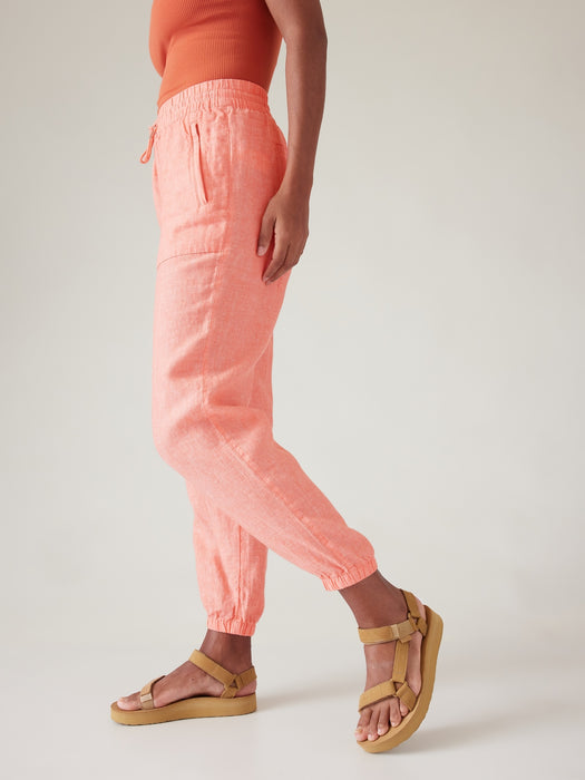 Retreat Linen Jogger