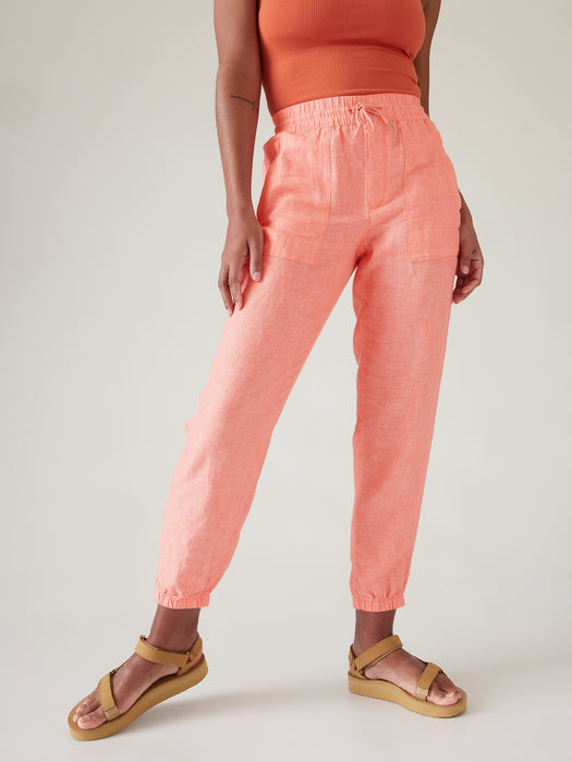 Retreat Linen Jogger