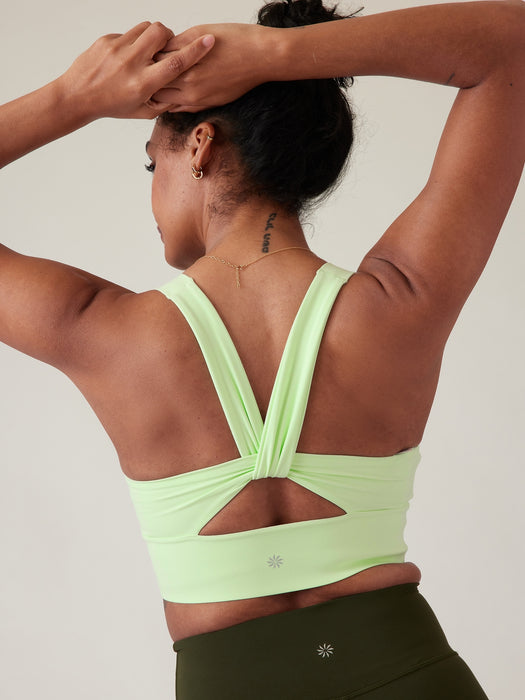 Warrior Twist Longline Bra D&#45DD