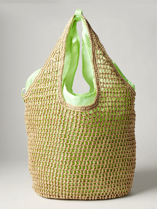 Keys Woven Beach Bag