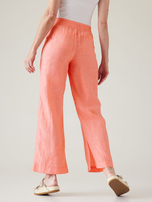 Retreat Linen Wide Leg Pant
