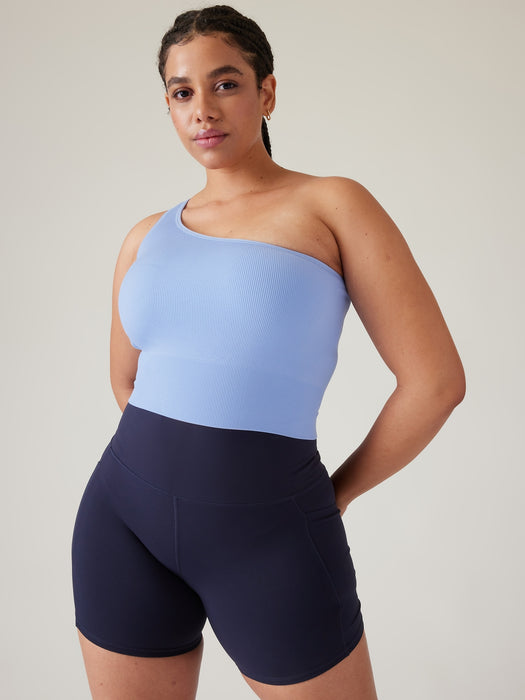 Aurora Seamless One Shoulder Tank
