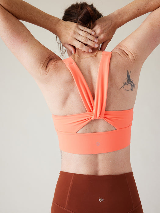 Warrior Twist Longline Bra A&#45C