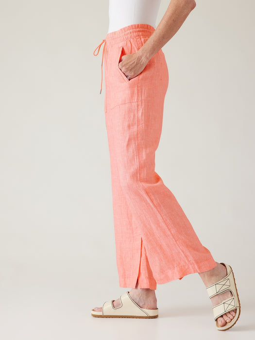 Retreat Linen Wide Leg Pant