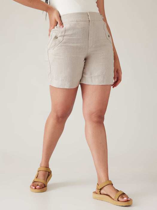 Voyager Linen Short