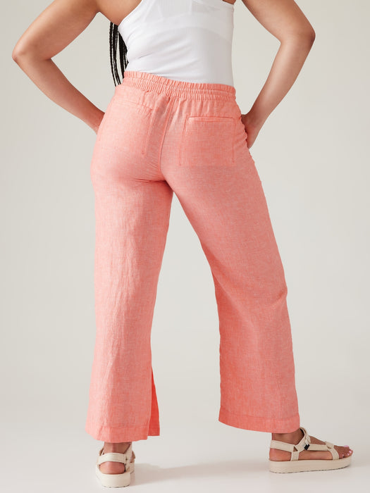 Retreat Linen Wide Leg Pant