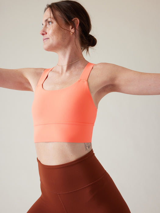 Warrior Twist Longline Bra A&#45C