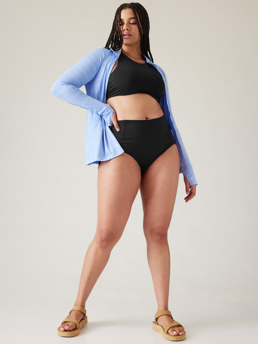 Essential Ultra High Waist Swim Bottom