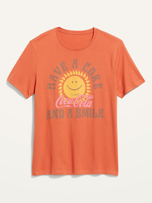 Coca-Cola® "Have A Coke and A Smile" Gender-Neutral T-Shirt for Adults