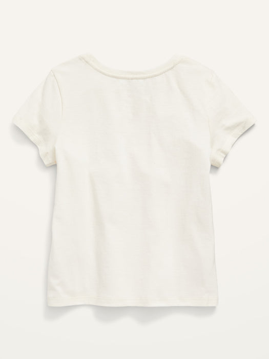 Short-Sleeve Logo-Graphic T-Shirt for Girls