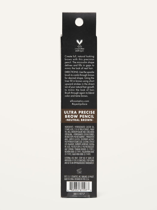 e.l.f. Ultra Precise Brow Pencil -- Neutral Brown