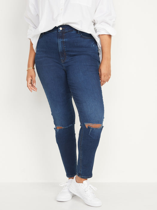 FitsYou Extra High-Waisted Rockstar Super-Skinny Jeans