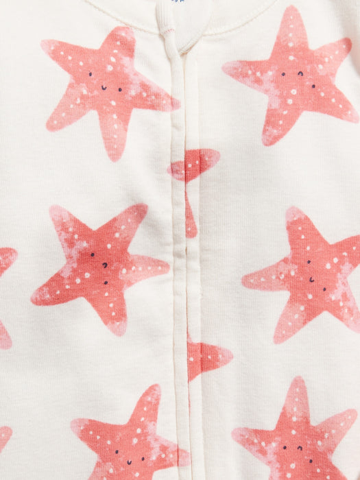 Unisex Sleep & Play 2-Way Zip Footed One-Piece 5-Pack for Baby