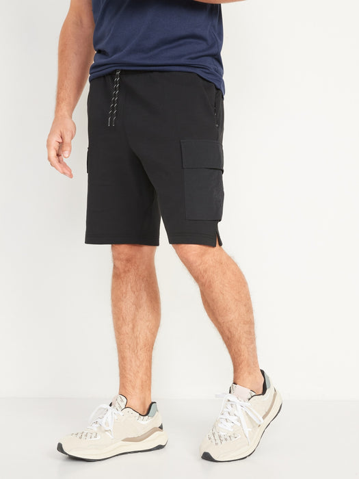 Dynamic Fleece Hybrid Cargo Shorts for Men -- 9-inch inseam