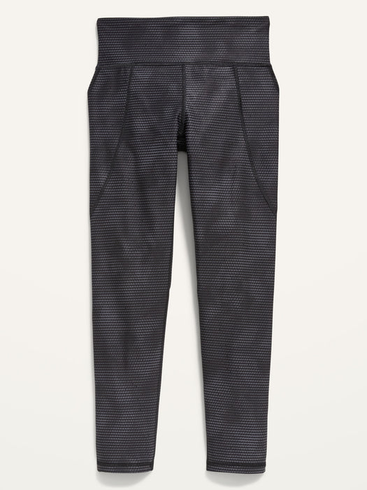 High-Waisted PowerSoft 7/8 Leggings for Girls