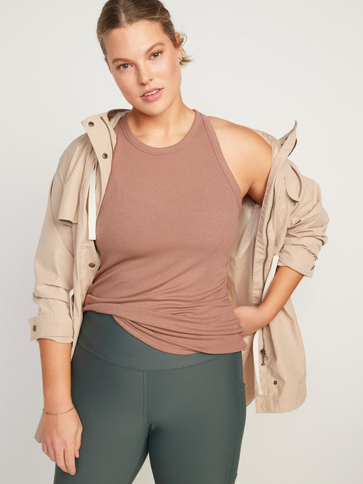 UltraLite Rib-Knit Racerback Tank Top for Women
