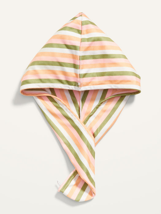 Microfiber Terry Towel Head Wrap for Adults