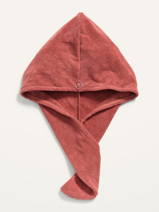 Microfiber Terry Towel Head Wrap for Adults