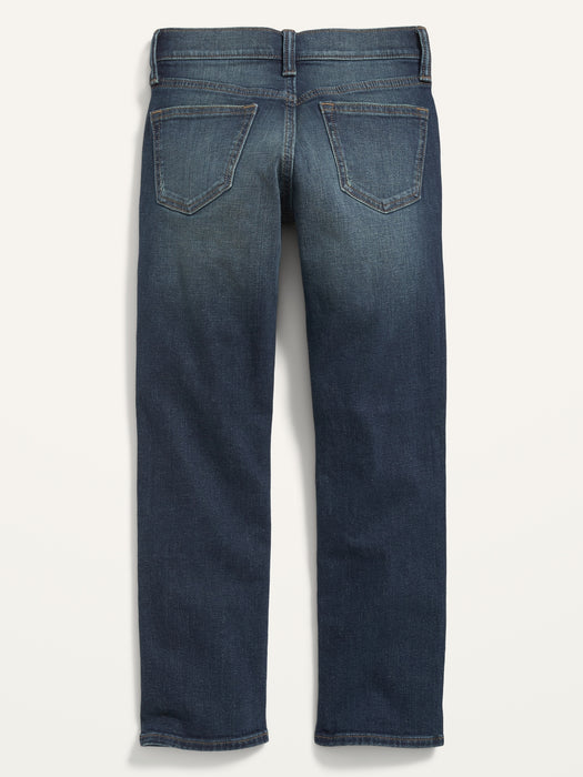 Slim 360° Stretch Ripped Plaid-Patch Jeans for Boys