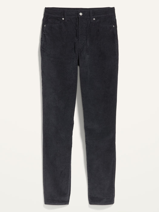 High-Waisted OG Straight Corduroy Ankle Pants for Women