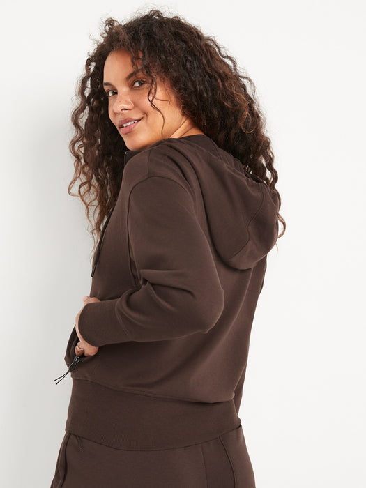 Dynamic Fleece Zip Hoodie for Women