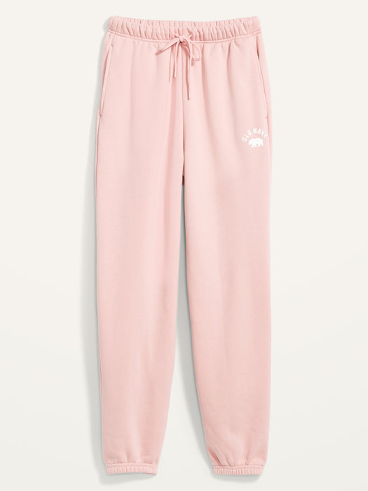 Extra High-Waisted Logo-Graphic Sweatpants