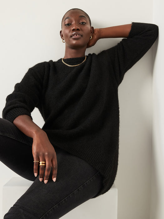 Cozy Cocoon Tunic Sweater for Women
