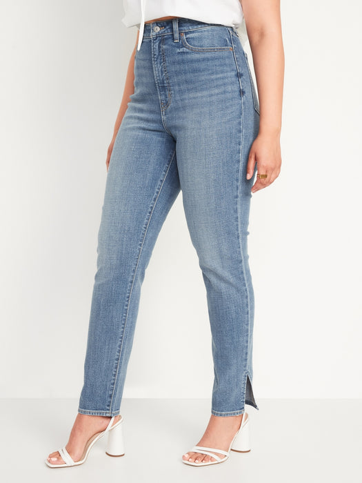 Higher High-Waisted OG Straight Ankle Jeans