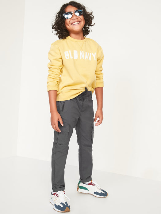 Built-In Flex Tapered Tech Cargo Chino Pants for Boys