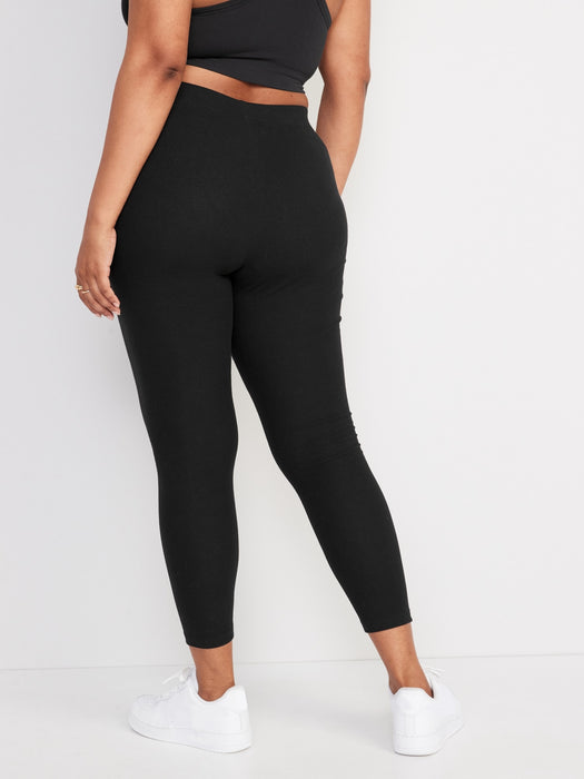 High-Waisted Rib-Knit Leggings 2-Pack