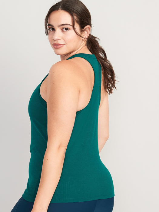 UltraLite Rib-Knit Racerback Tank 3-Pack for Women