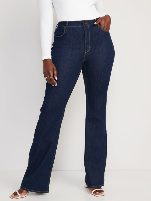 High-Waisted Wow Schlagjeans