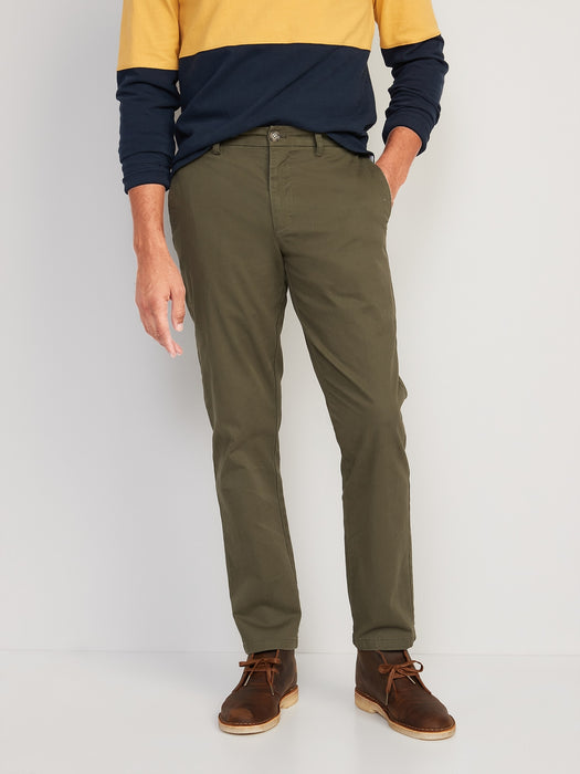 Straight Built-In Flex Rotation Chino Pants for Men