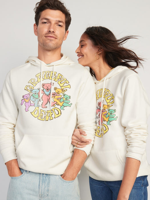 Grateful Dead Gender-Neutral Pullover Hoodie for Adults