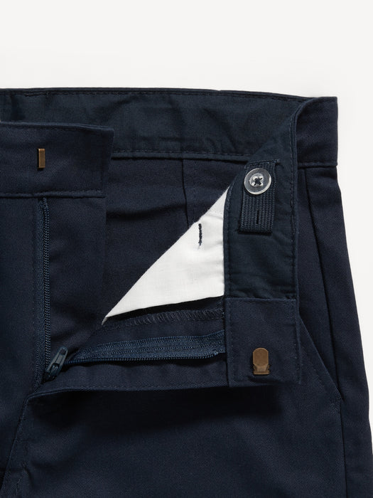 Straight Uniform Shorts 2-Pack for Boys (At Knee)