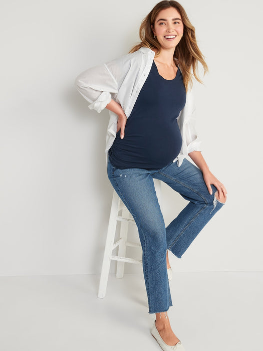 Maternity Scoop-Neck T-Shirt