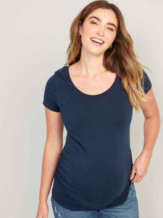 Maternity Scoop-Neck T-Shirt