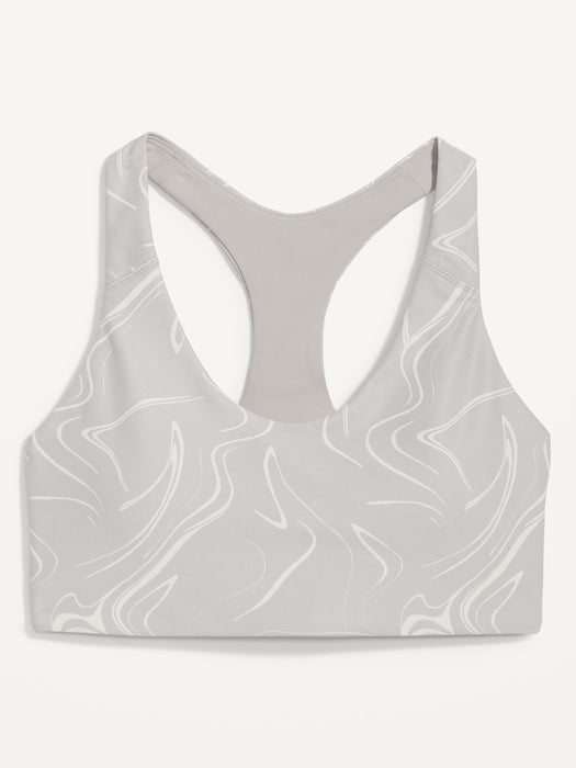 Medium Support PowerSoft Racerback Sports Bra for Women 2X-4X